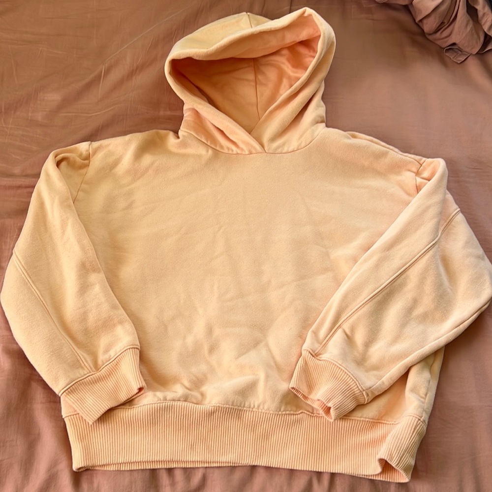 Orange hoodie